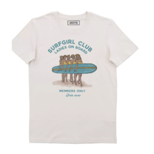 T-shirt Surfgirl Club Vintage
